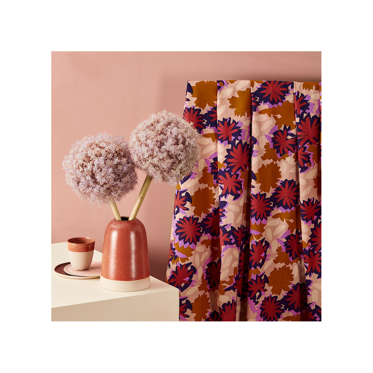 Waterlily Maple viscose - Image 2