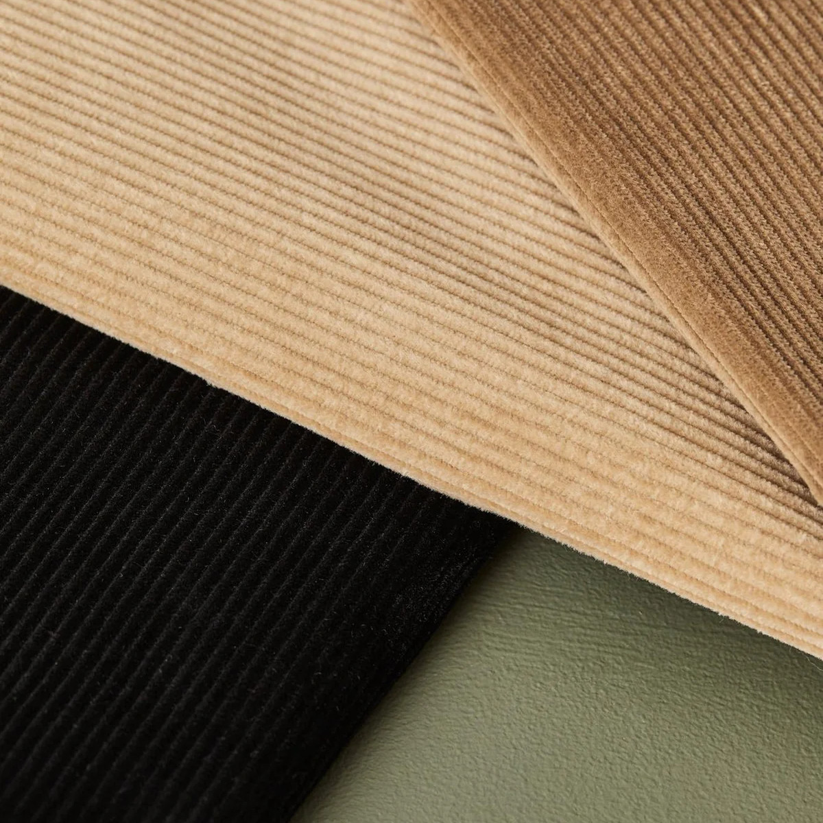Organic Kora Corduroy - Black - Image 3