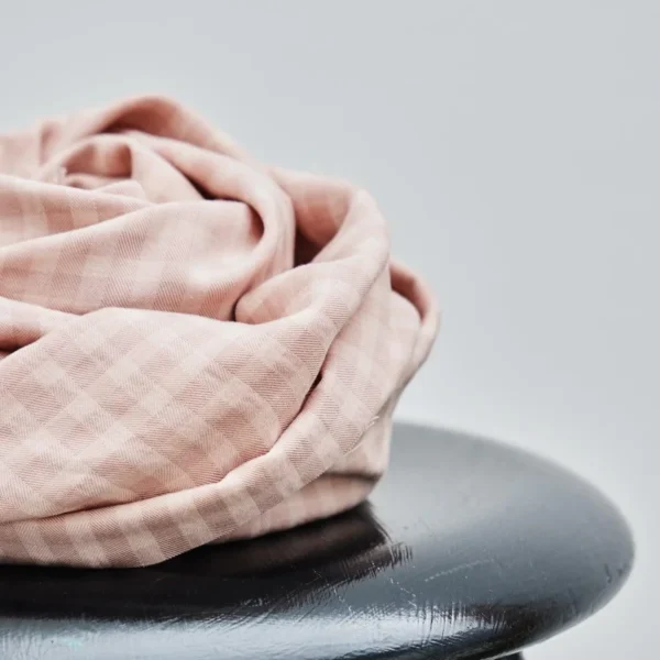 Two-tone Check - Powder Pink