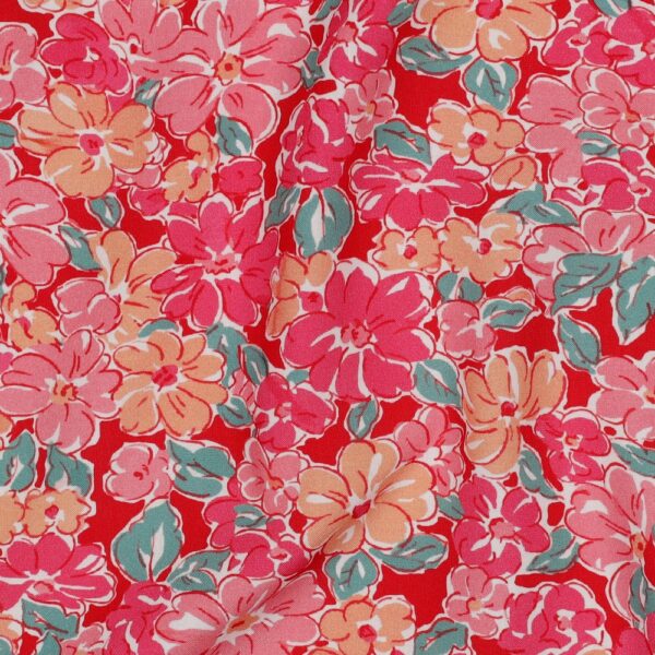 Radiance Digital Flowers - Fuchsia