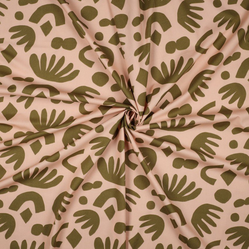 Nerida Hansen Fine Poplin Puzzle Directions - Light rose - Image 2